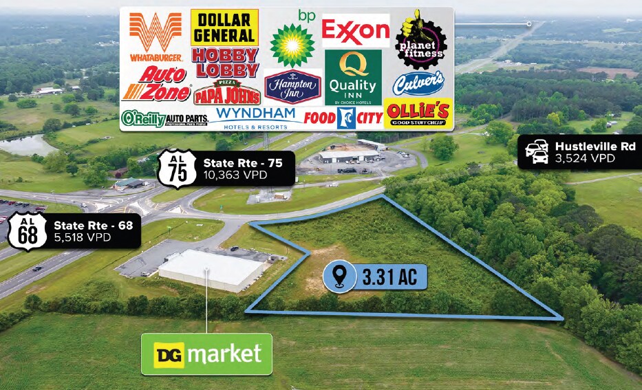 Hustleville Rd, Albertville, AL for Sale