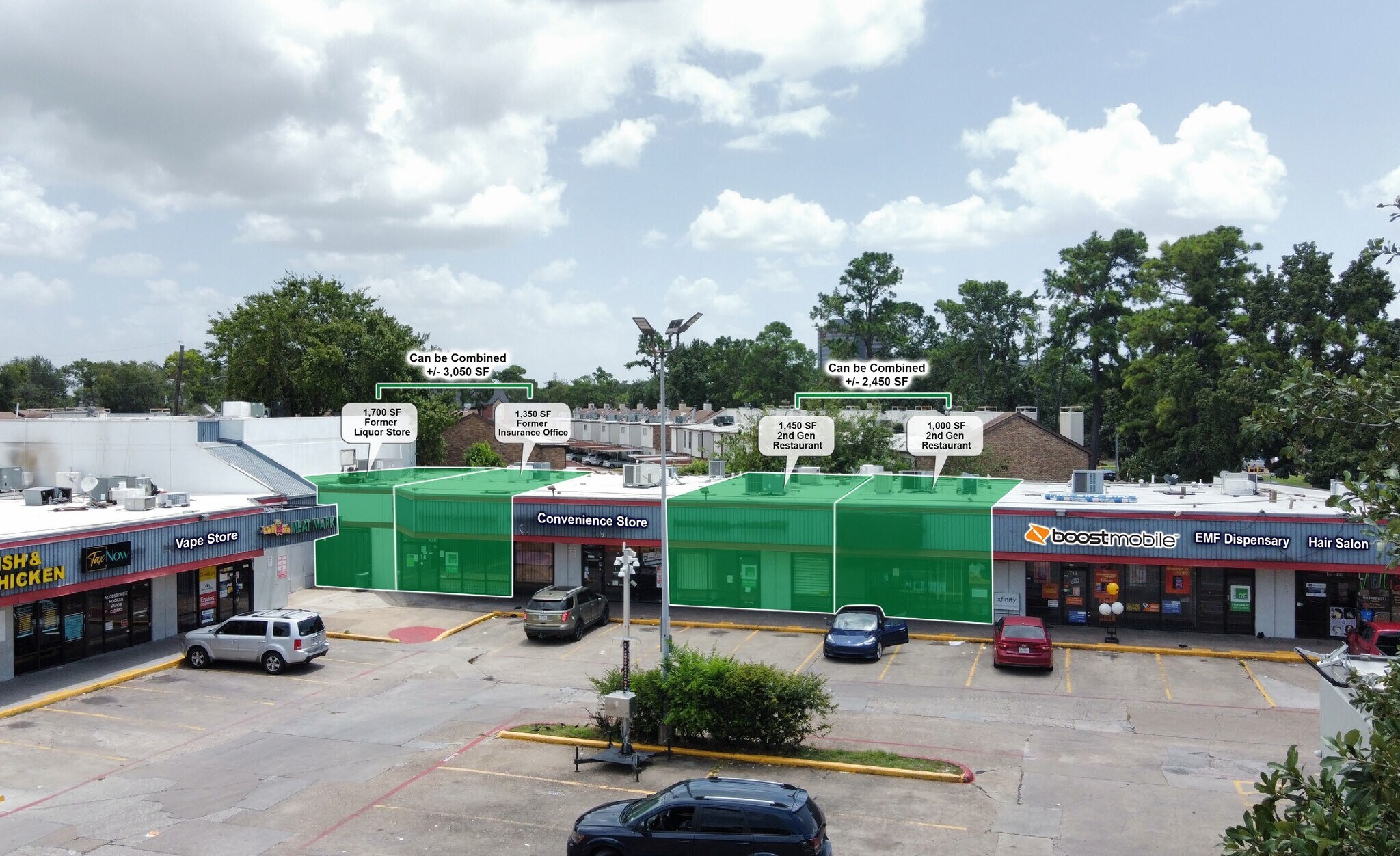 706-736 Greens Rd, Houston, TX for Rent