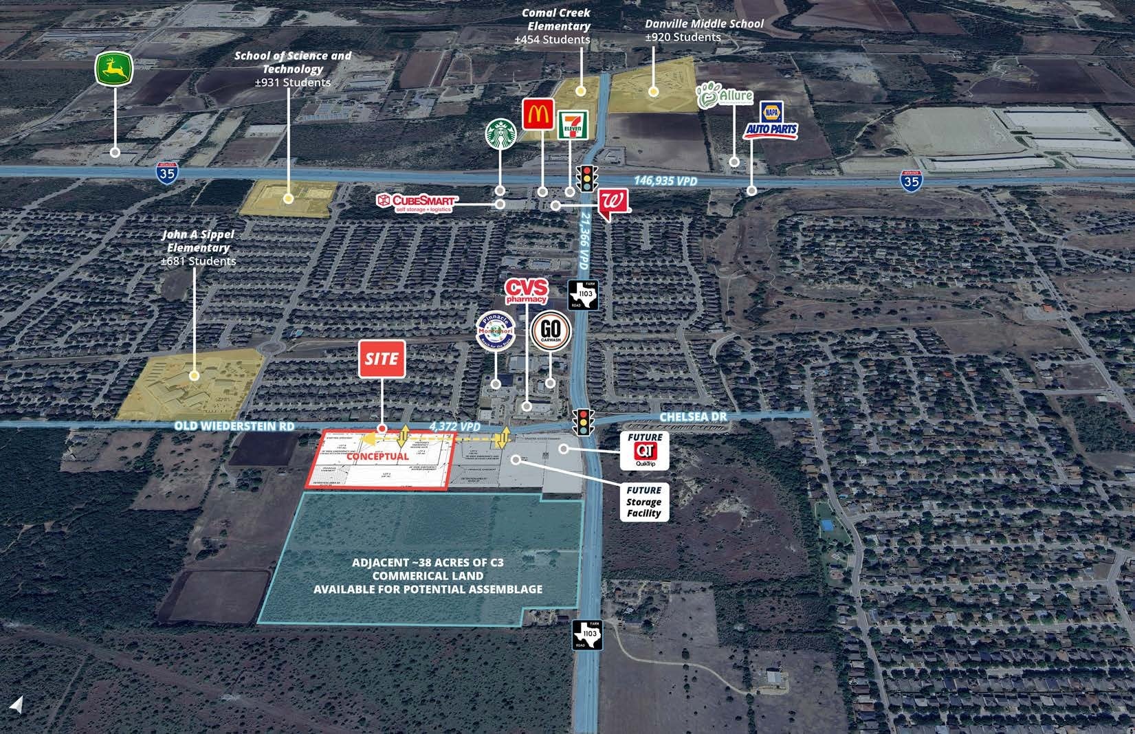 Old Wiederstein Rd, Schertz, TX for Sale