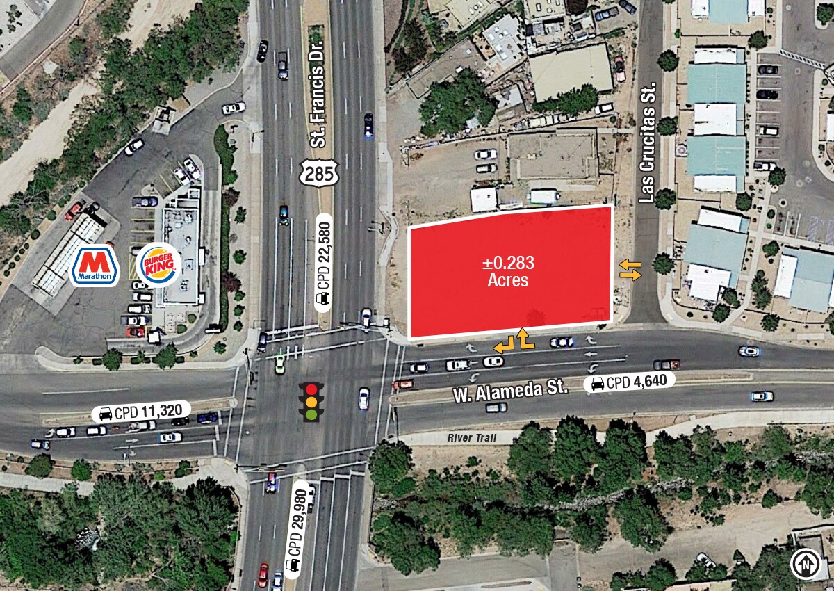 781 Alameda Santa Fe, NM 87501 Land Property for Lease on