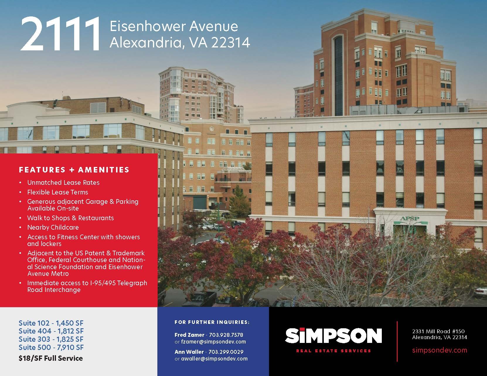 2111 Eisenhower Ave, Alexandria, VA for Rent