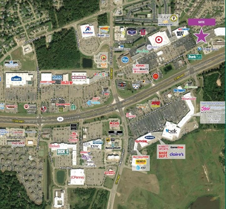 210 Promenade Blvd Flowood, MS 39232 Land Property for Sale on