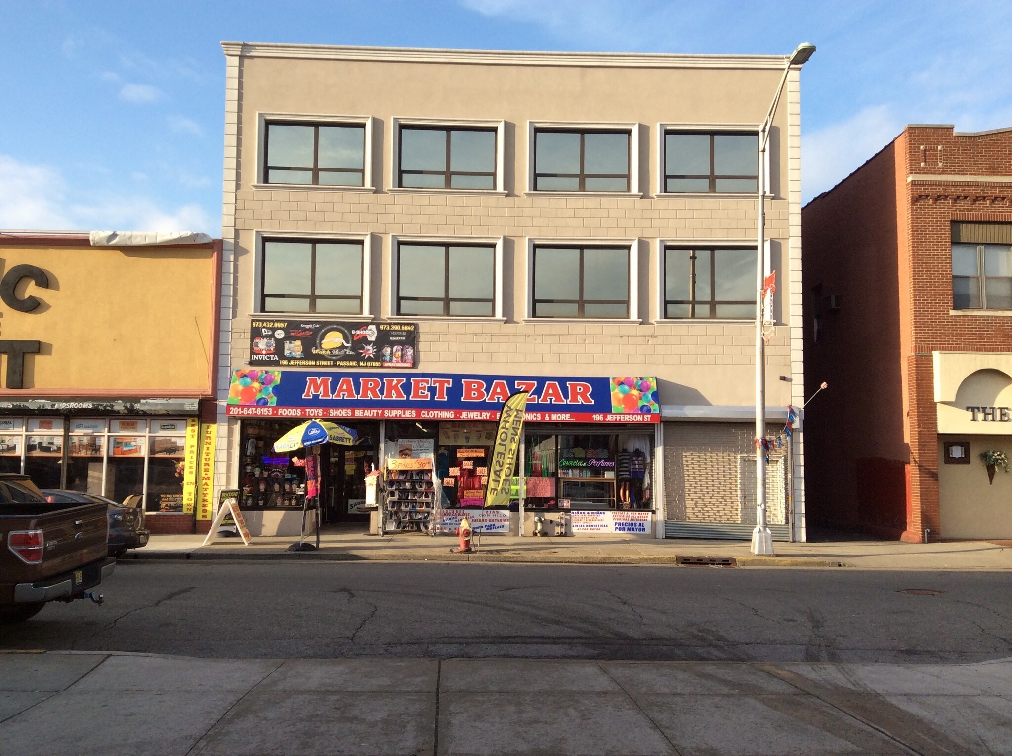 196 Jefferson St Passaic, NJ 07055 Retail Property for Lease on