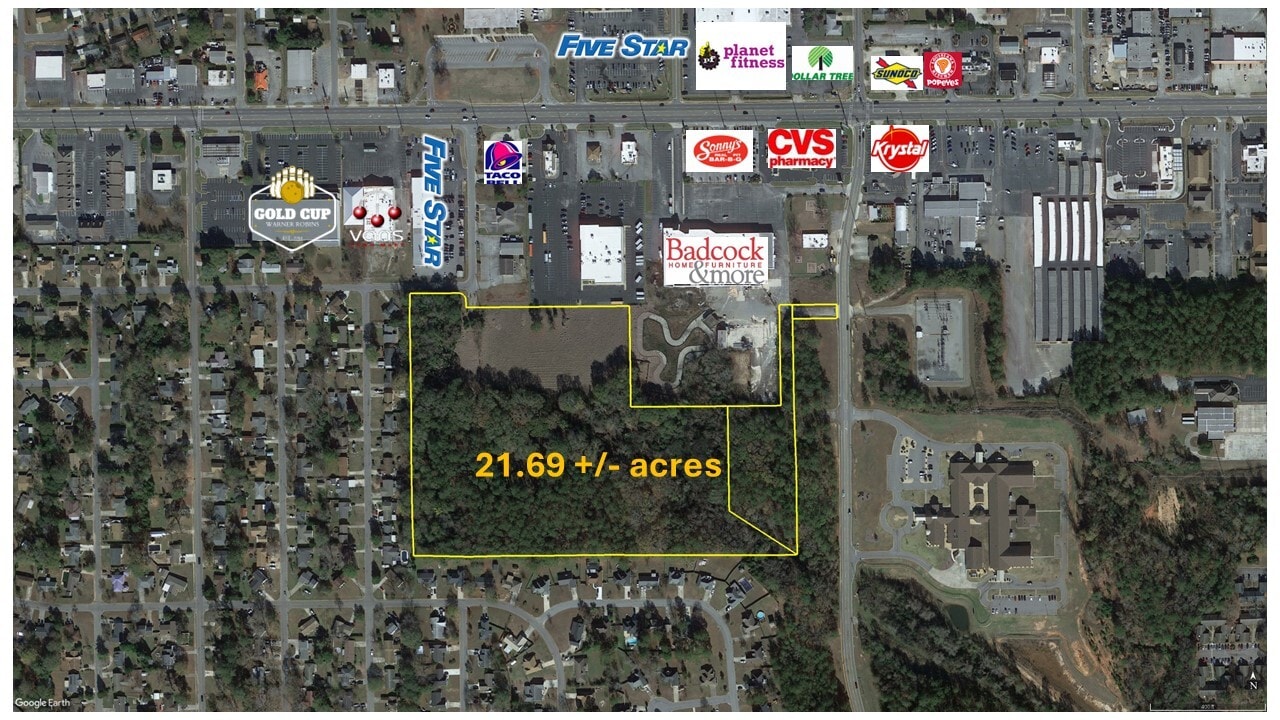 S KIMBERLY Rd @ Russell Pkwy, Warner Robins, GA for Sale