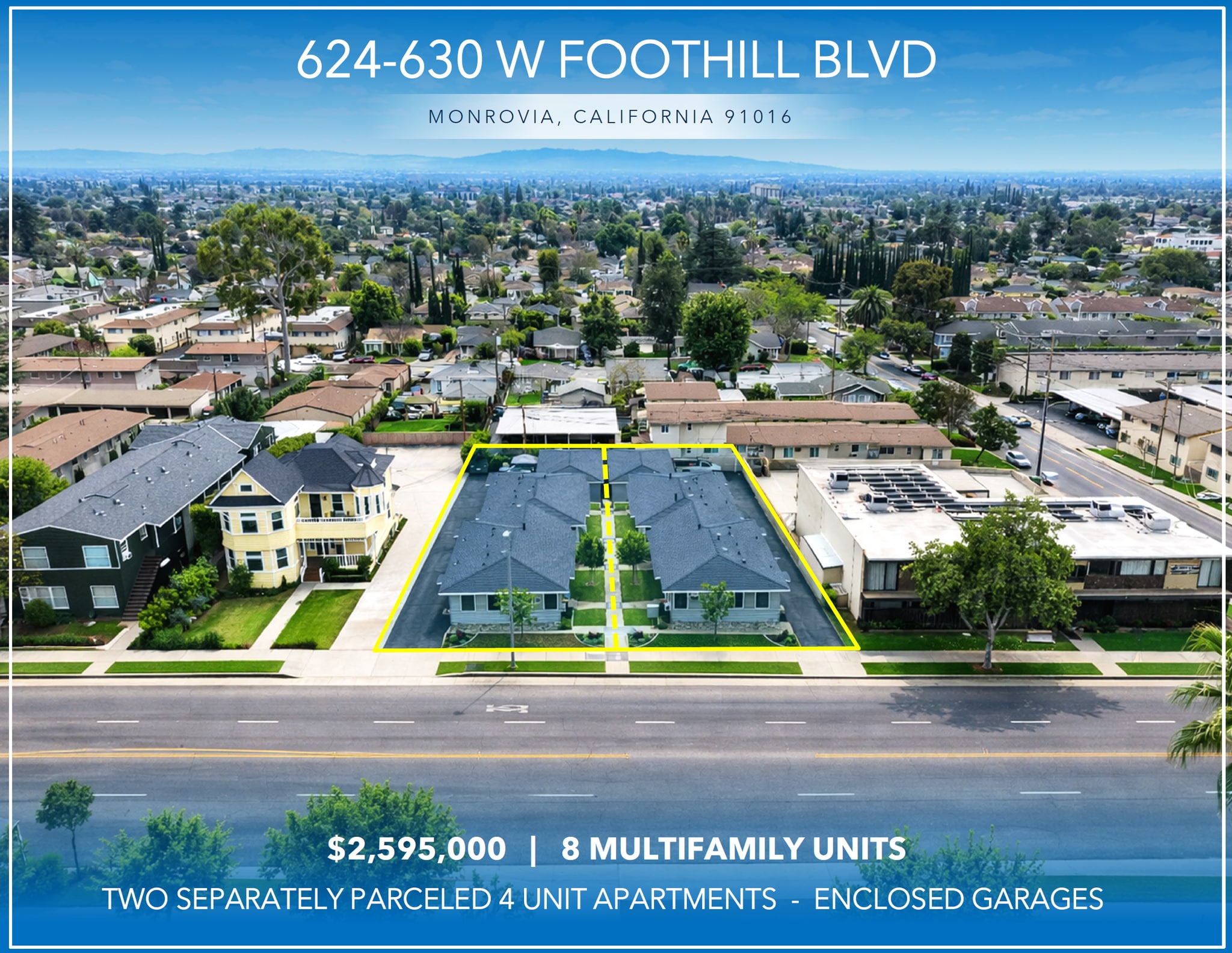 630 W Foothill Blvd, Monrovia, CA for Sale