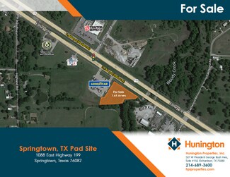 Springtown, TX Commercial Land - 1088 E Highway 199 Springtown, TX Commercial Land - 1088 E Highway 199