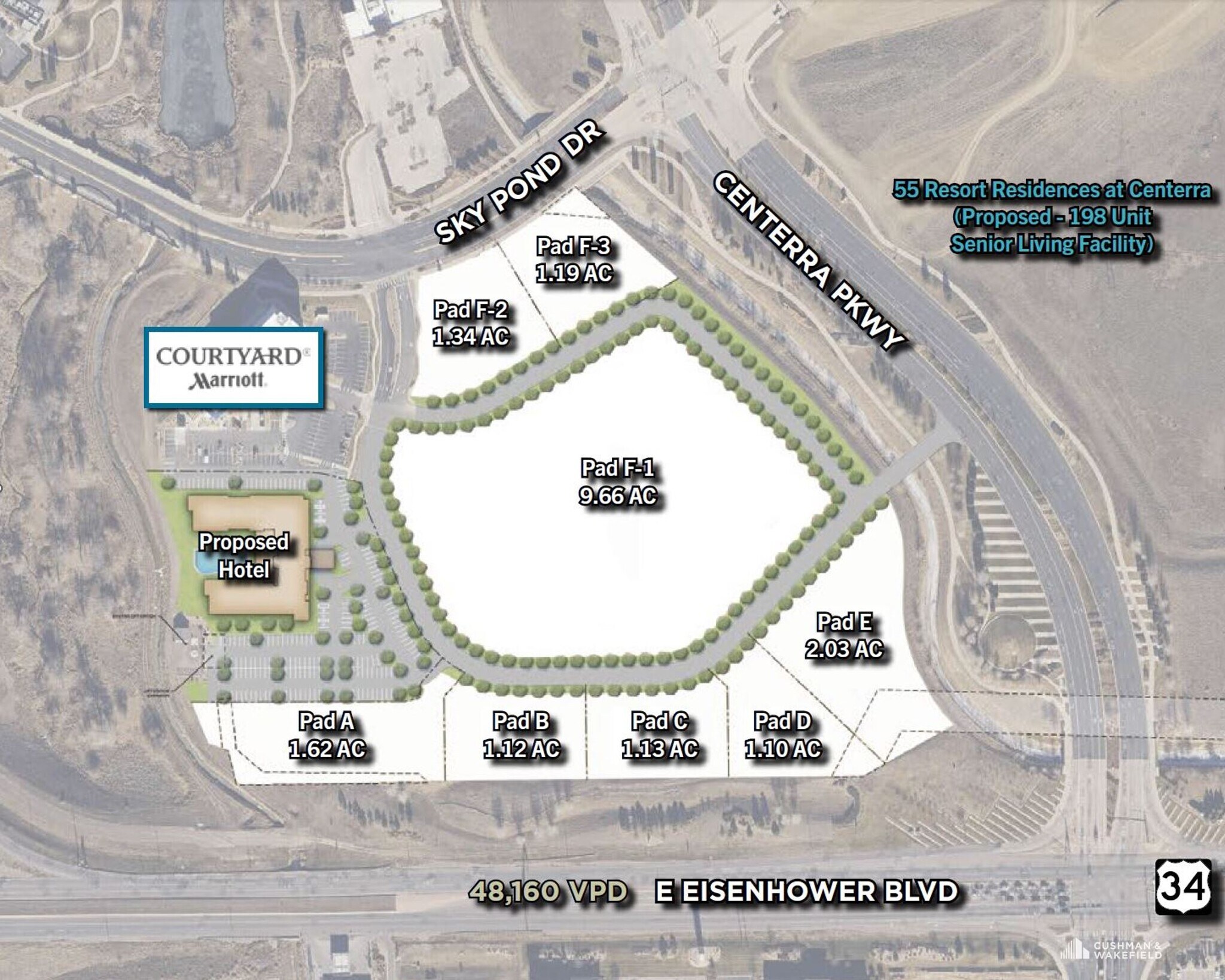 Pad B, Loveland, CO for Rent