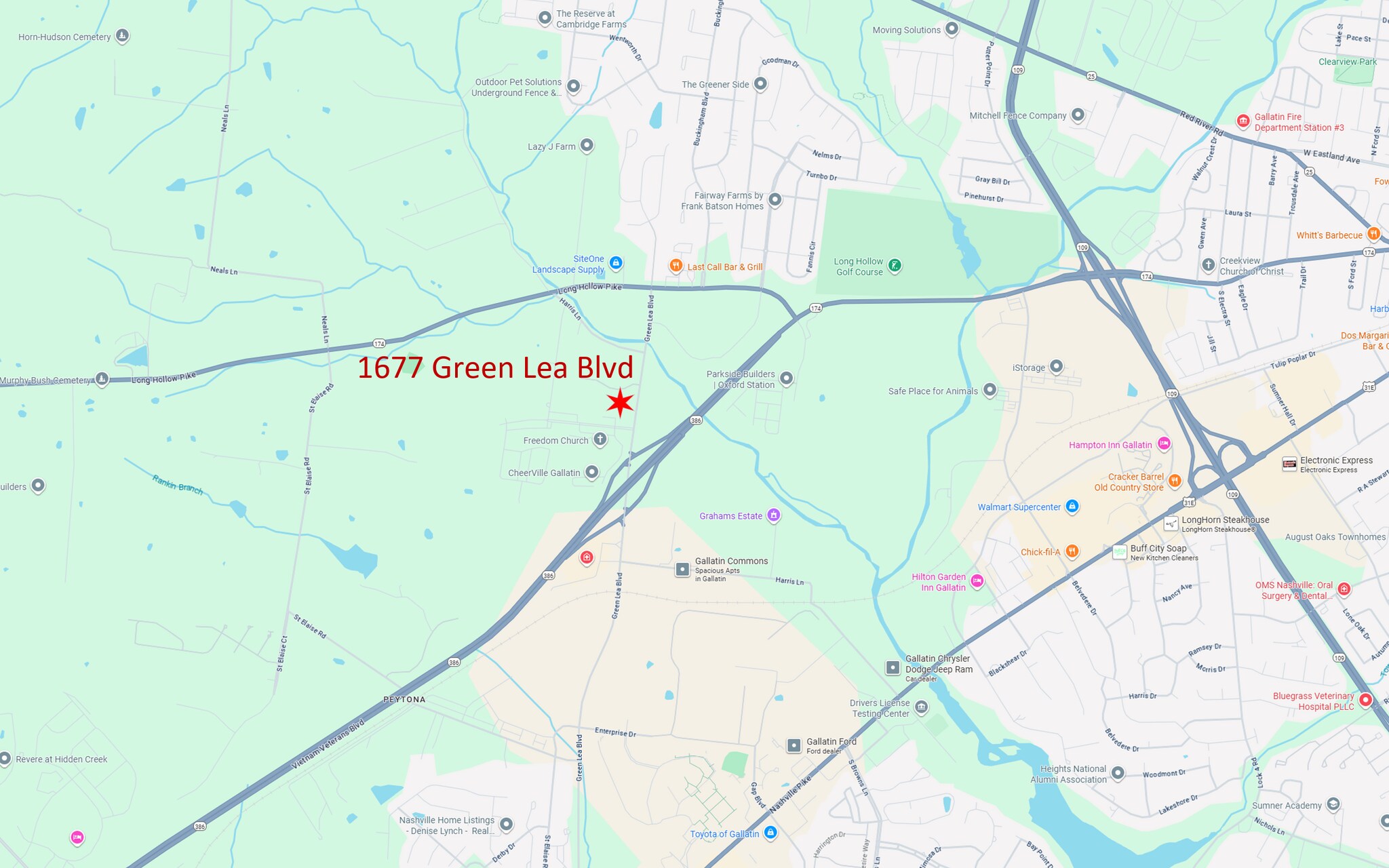 1677 Greenlea Blvd, Gallatin, TN for Sale