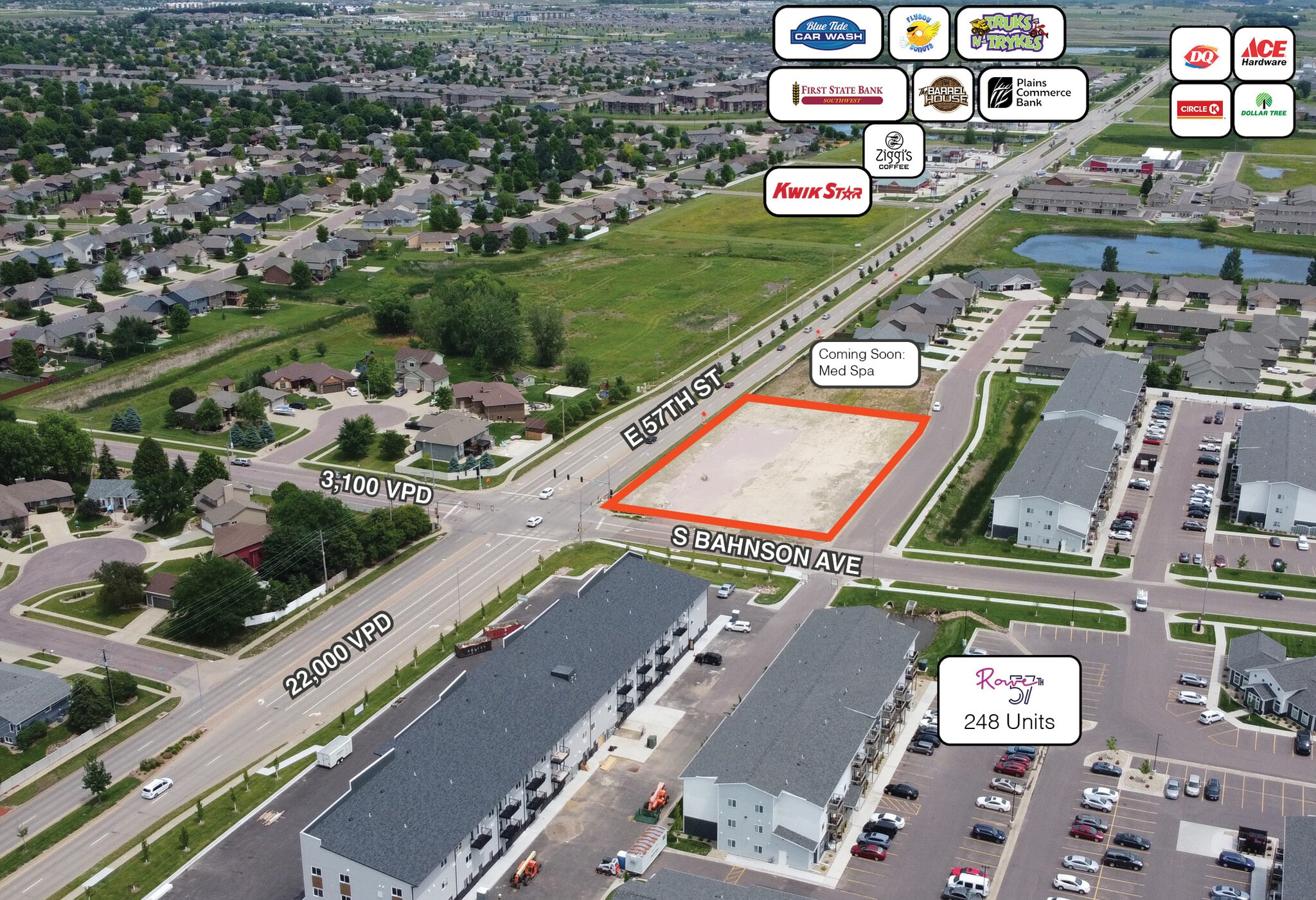 E 57th Street & S Bahnson ave, Sioux Falls, SD for Sale