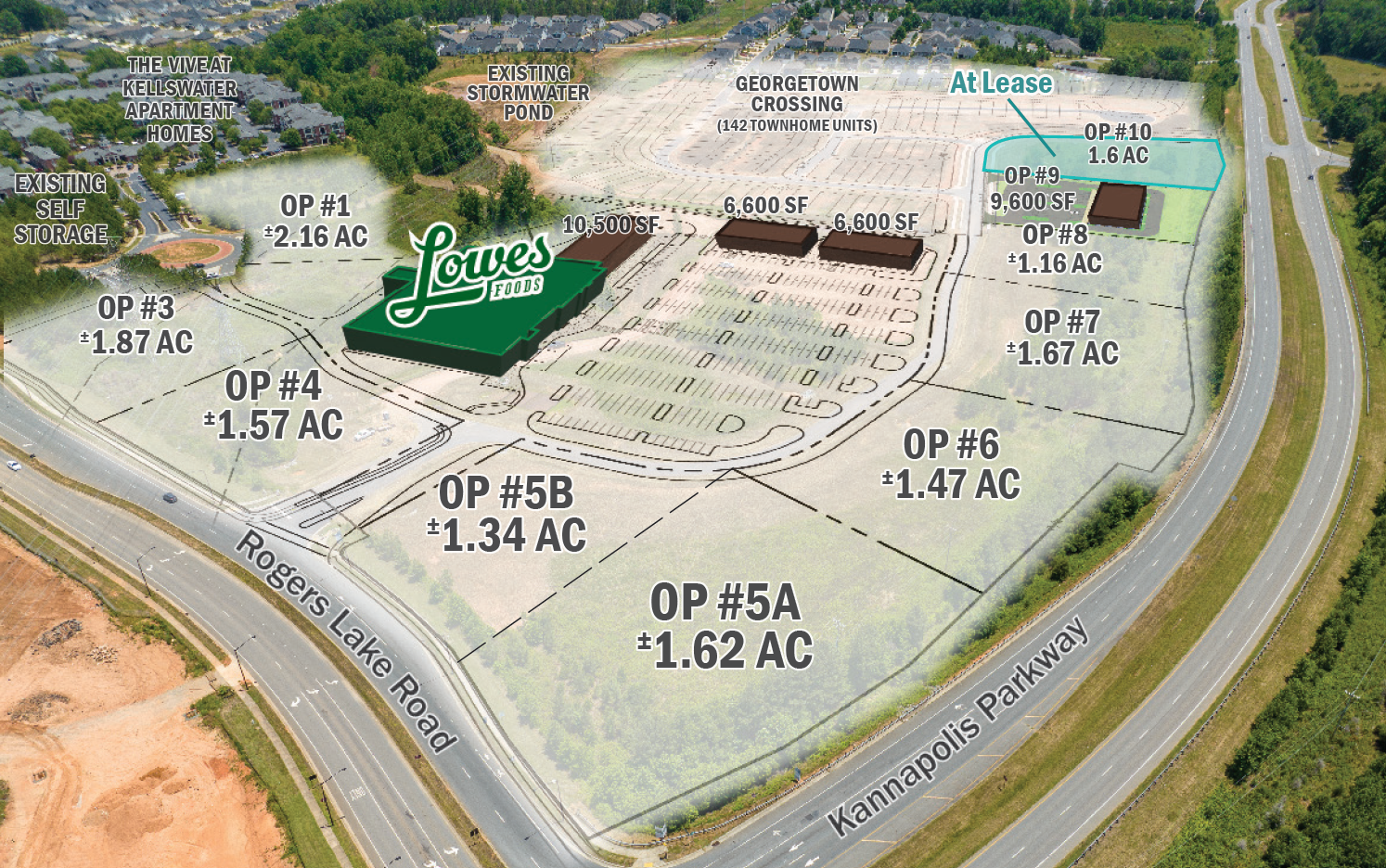 Kannapolis Pky & Rogers Lake Rd, Kannapolis, NC for Rent