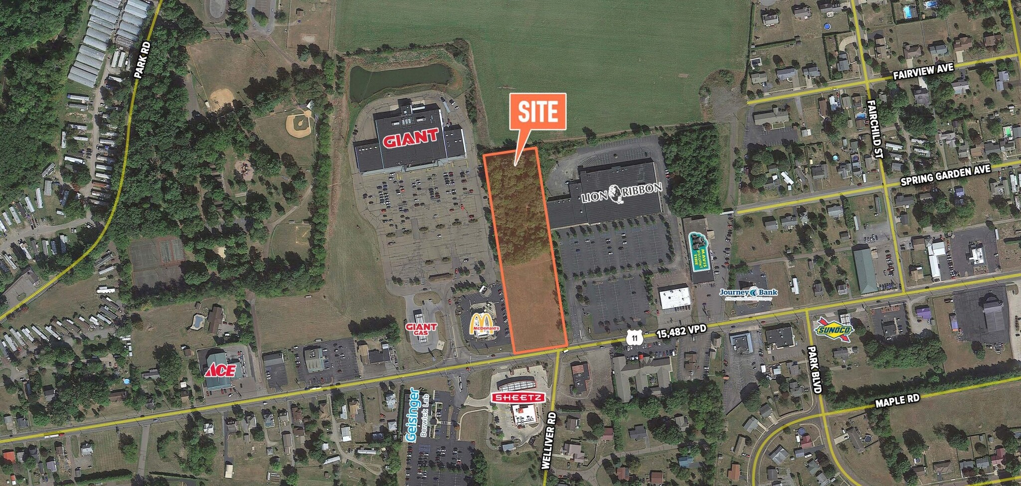 US-11 & Welliver Rd, Berwick, PA for Sale