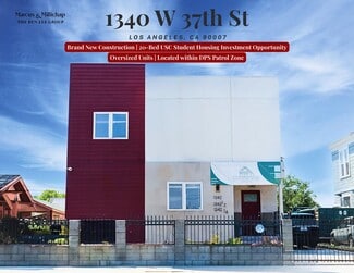 Los Angeles, CA Apartments - 1340 W 37th St