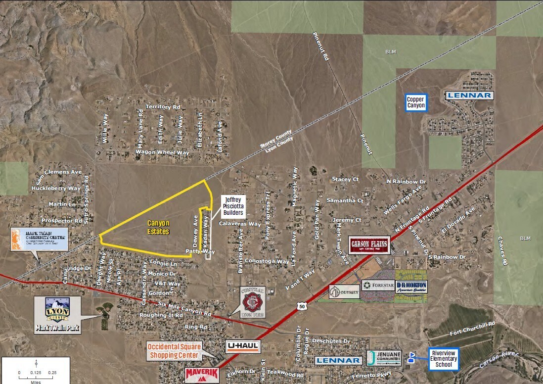 Six Mile Canyon Road, Dayton, NV for Sale