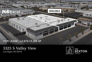 Las Vegas, NV Industrial - 5325 S Valley View Blvd Las Vegas, NV Industrial - 5325 S Valley View Blvd