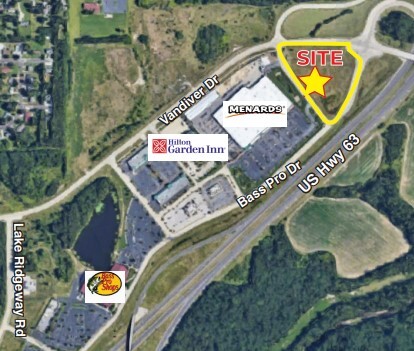 SWC of Hwy 63 Vandiver & Bass Pro, Columbia, MO for Sale