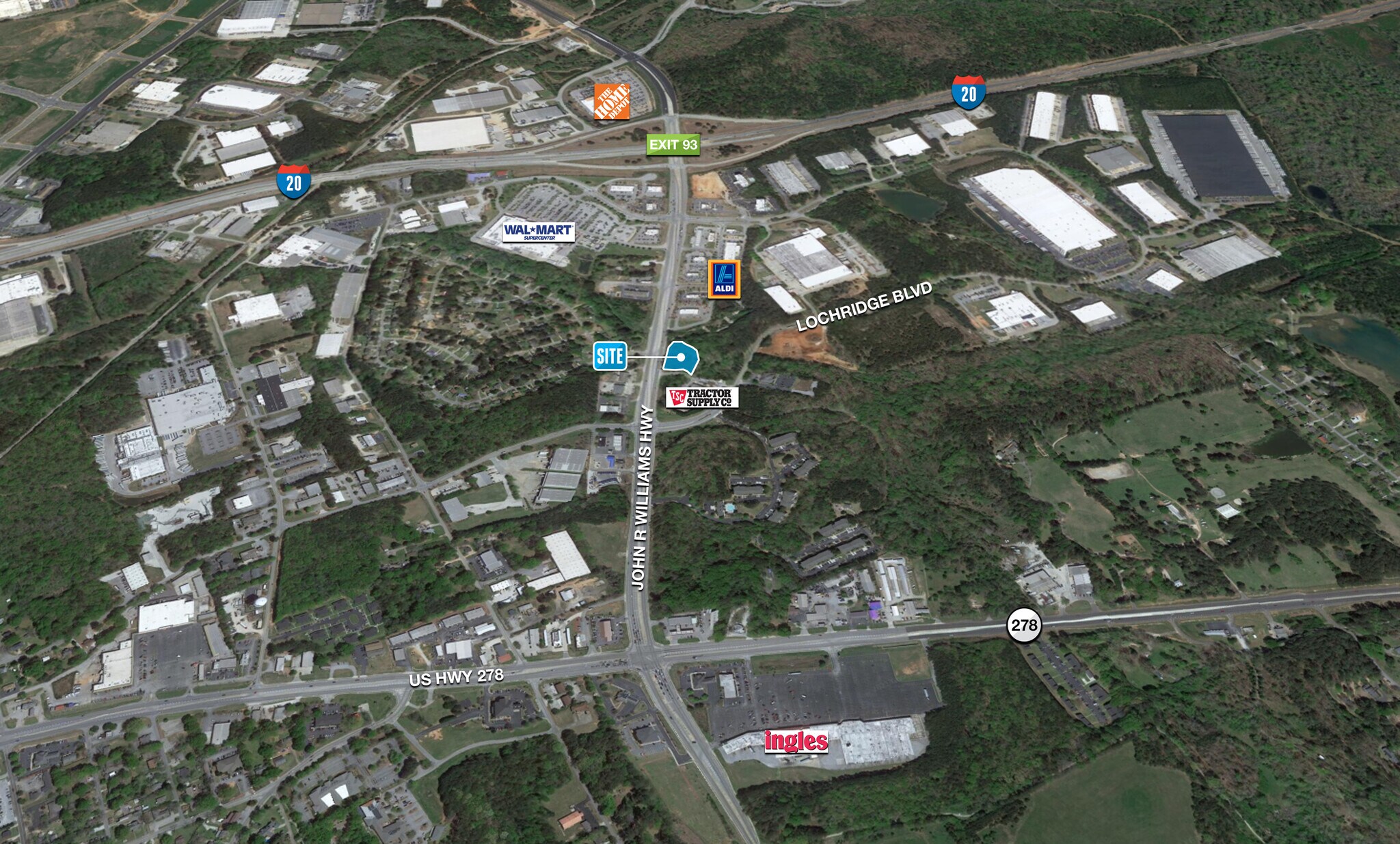 10180 John R Williams Hwy Covington, GA 30014 Land Property for Sale