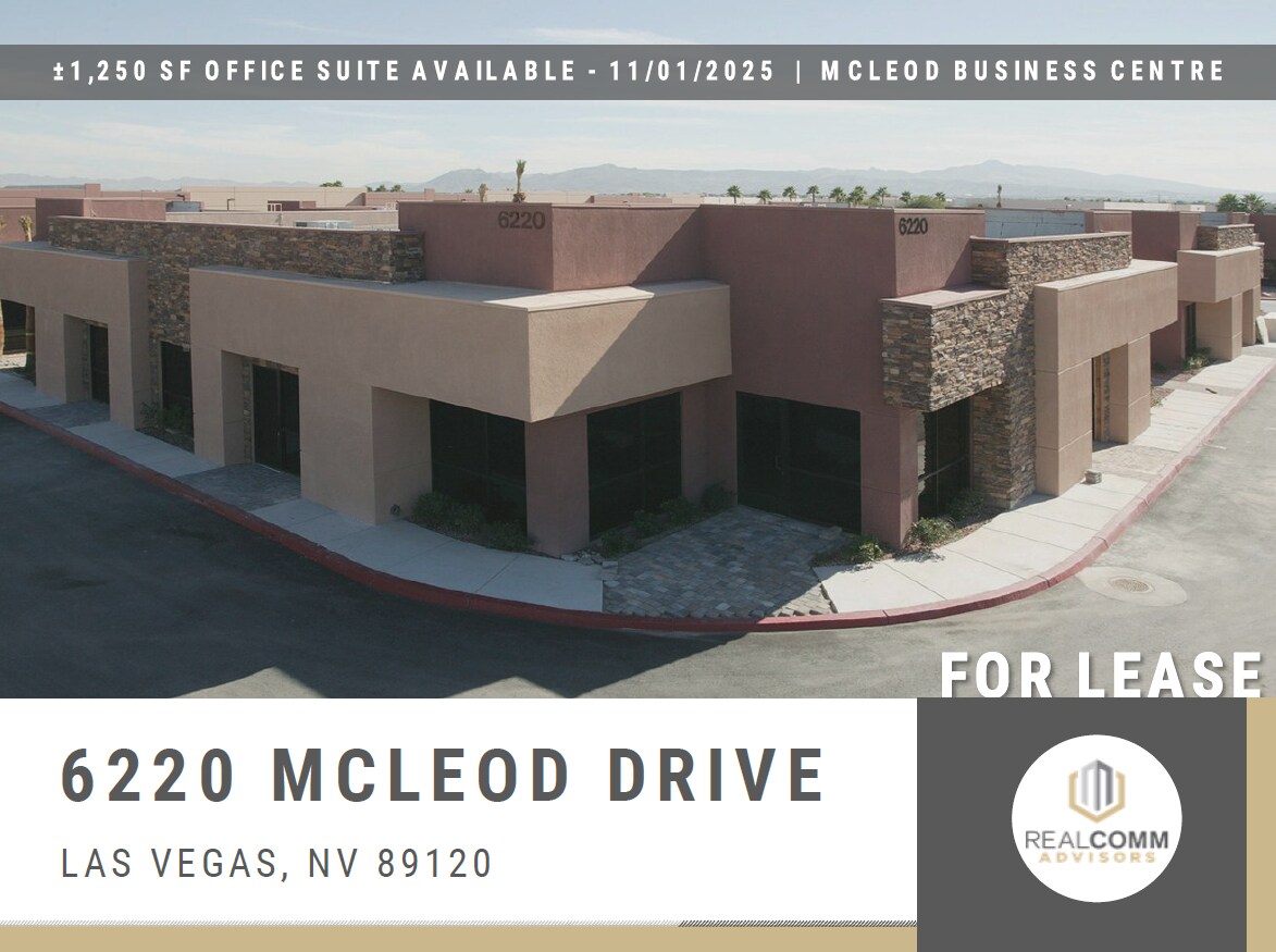 6220 McLeod Dr, Las Vegas, NV for Rent