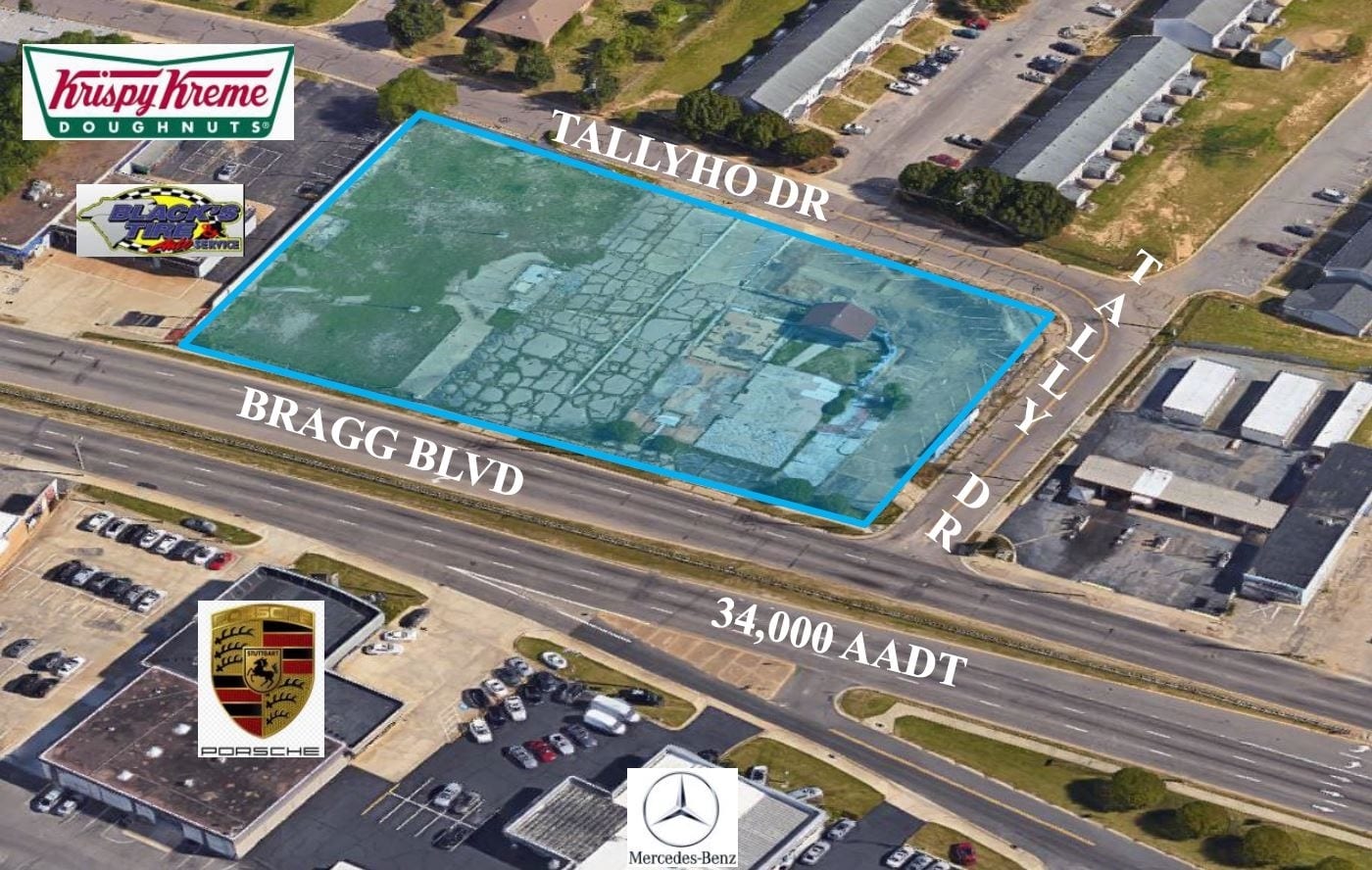 3218 Bragg Blvd Fayetteville, NC 28303 Land Property for Sale on