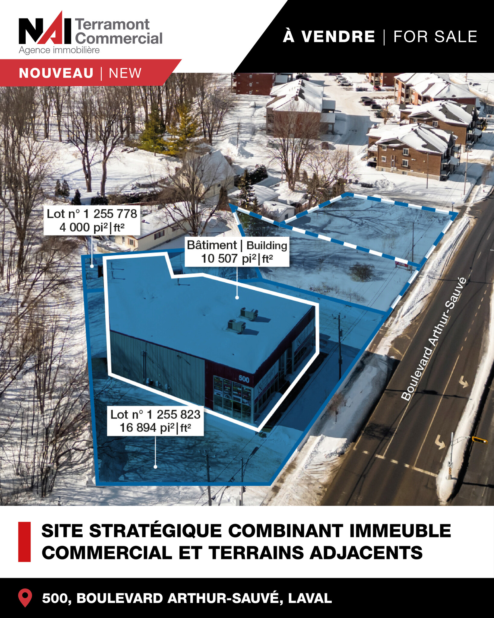 500 Boul Arthur-Sauvé, Laval, QC for Sale