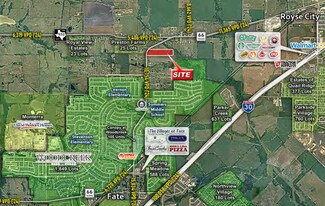 Fate, TX Commercial Land - 900 Highway 66