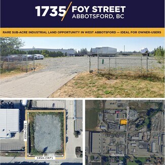 Abbotsford, BC Industrial Land - 1735 Foy St