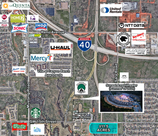 Yukon, OK Commercial Land - 1801 Sara Road Rd