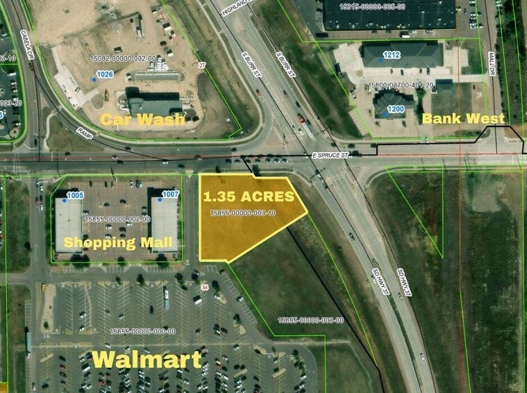 SD 37 & E Spruce St hwy, Mitchell, SD for Sale