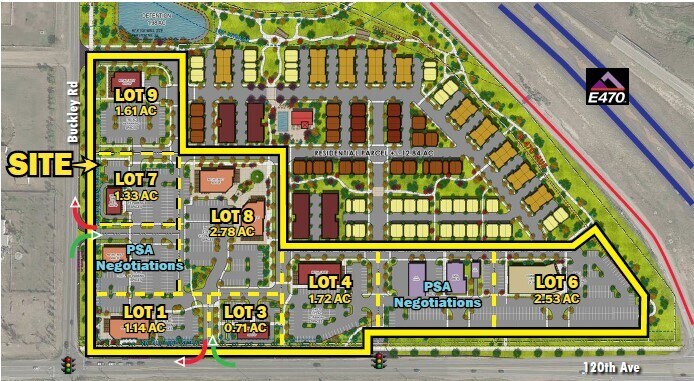 120th Avenue & Buckley Rd, Commerce City, CO for Rent