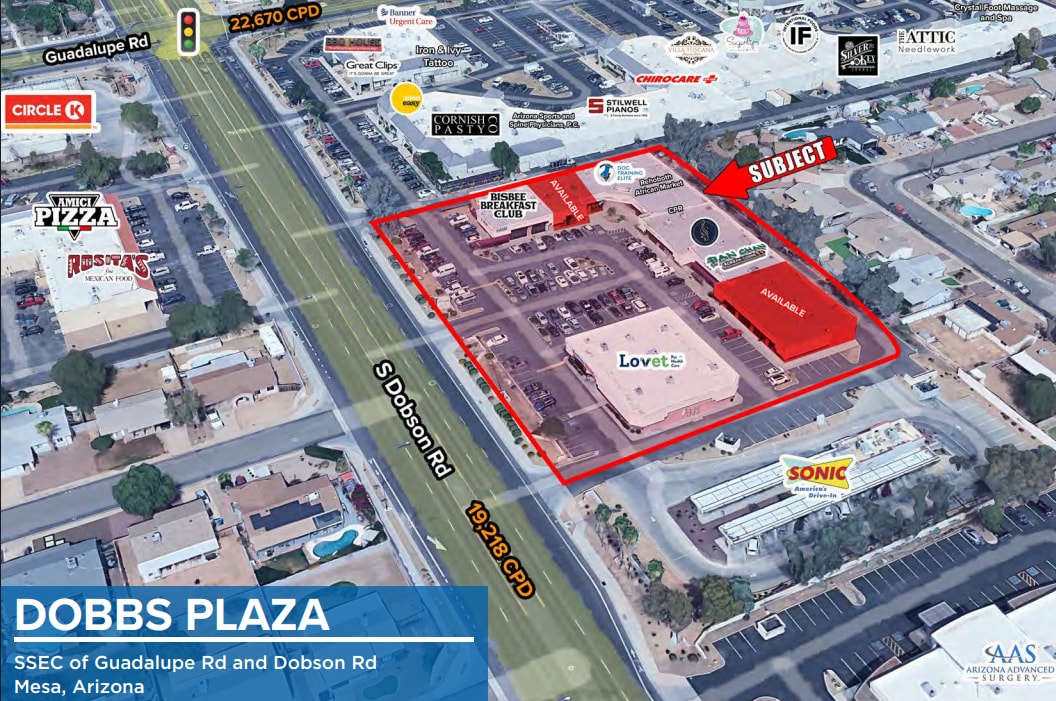 2909-2917 S Dobson Rd, Mesa, AZ for Rent