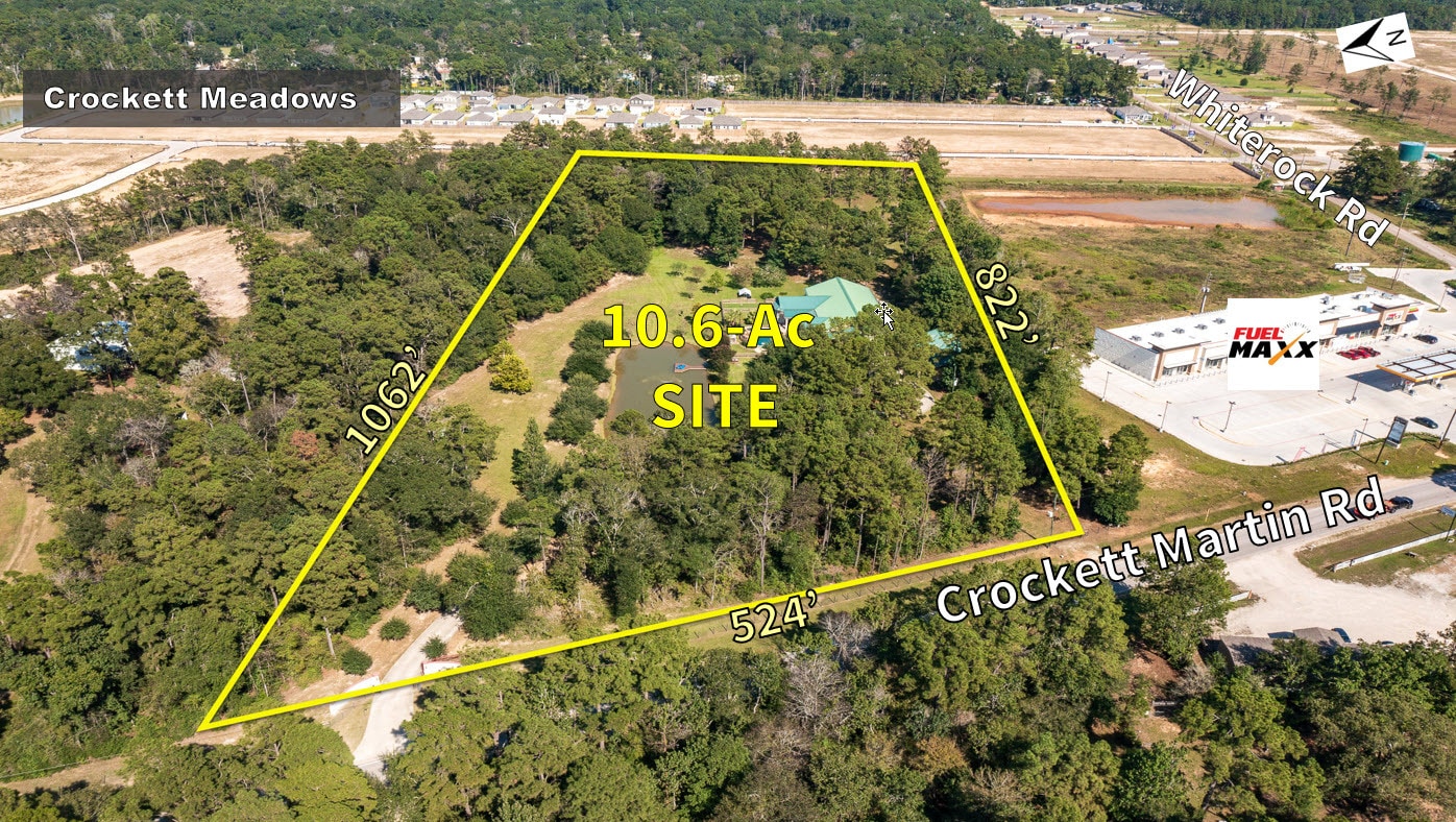 11105 Crockett Martin Rd, Conroe, TX for Sale