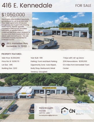 Kennedale, TX Flex - 416 E Mansfield Hwy