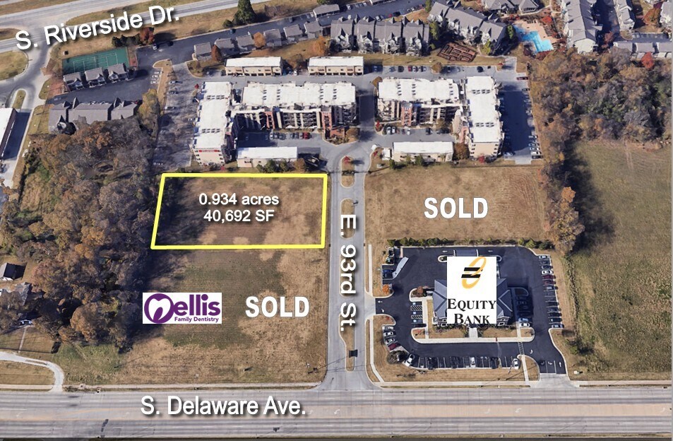 9200 S Delaware Ave & 91st St, Tulsa, OK for Sale