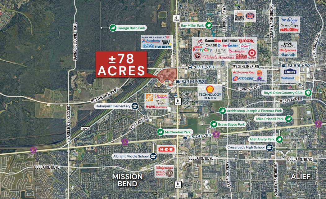 1000 W Oaks Mall, Houston, TX for Sale