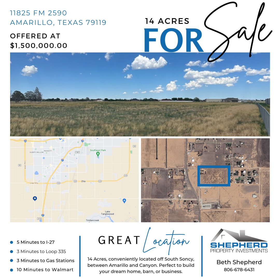 11825 FM 2590, Amarillo, TX for Sale