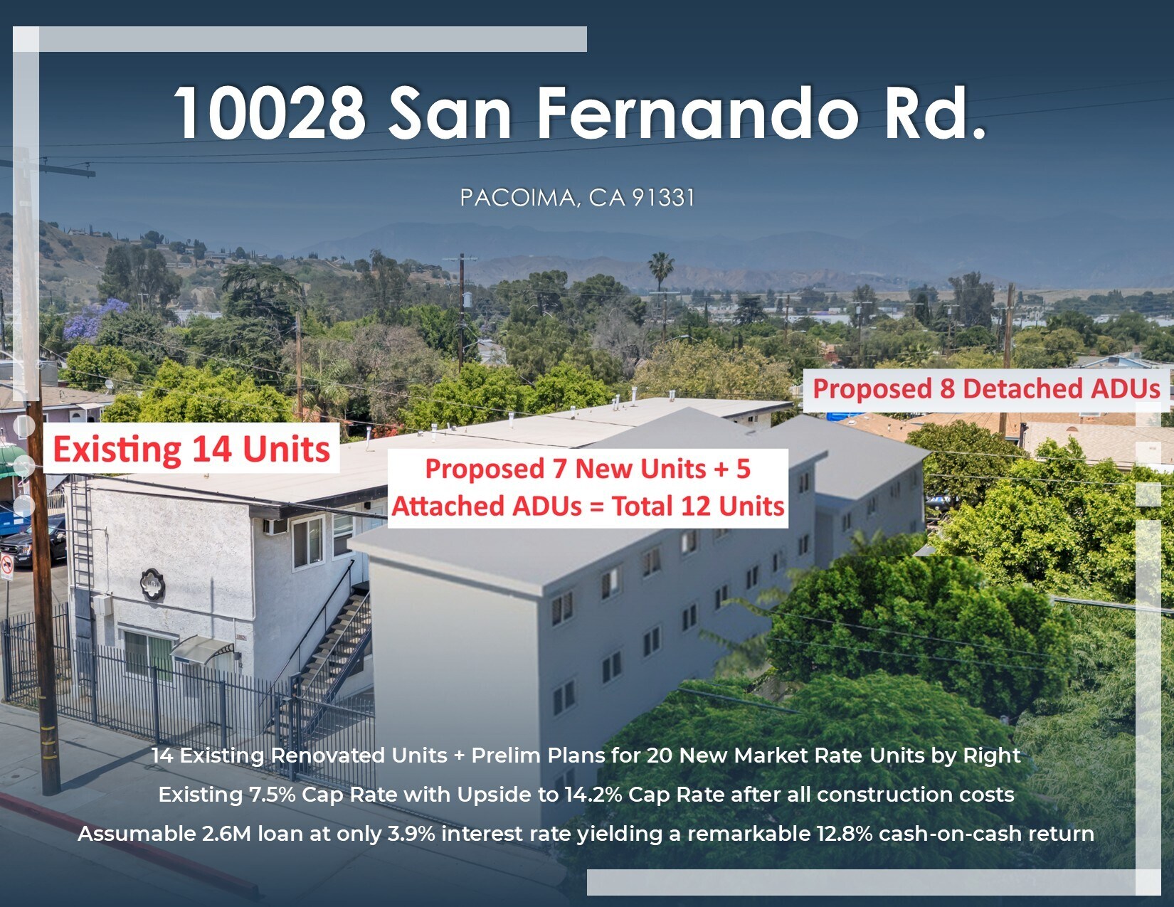 10028 San Fernando Rd, Pacoima, CA for Sale