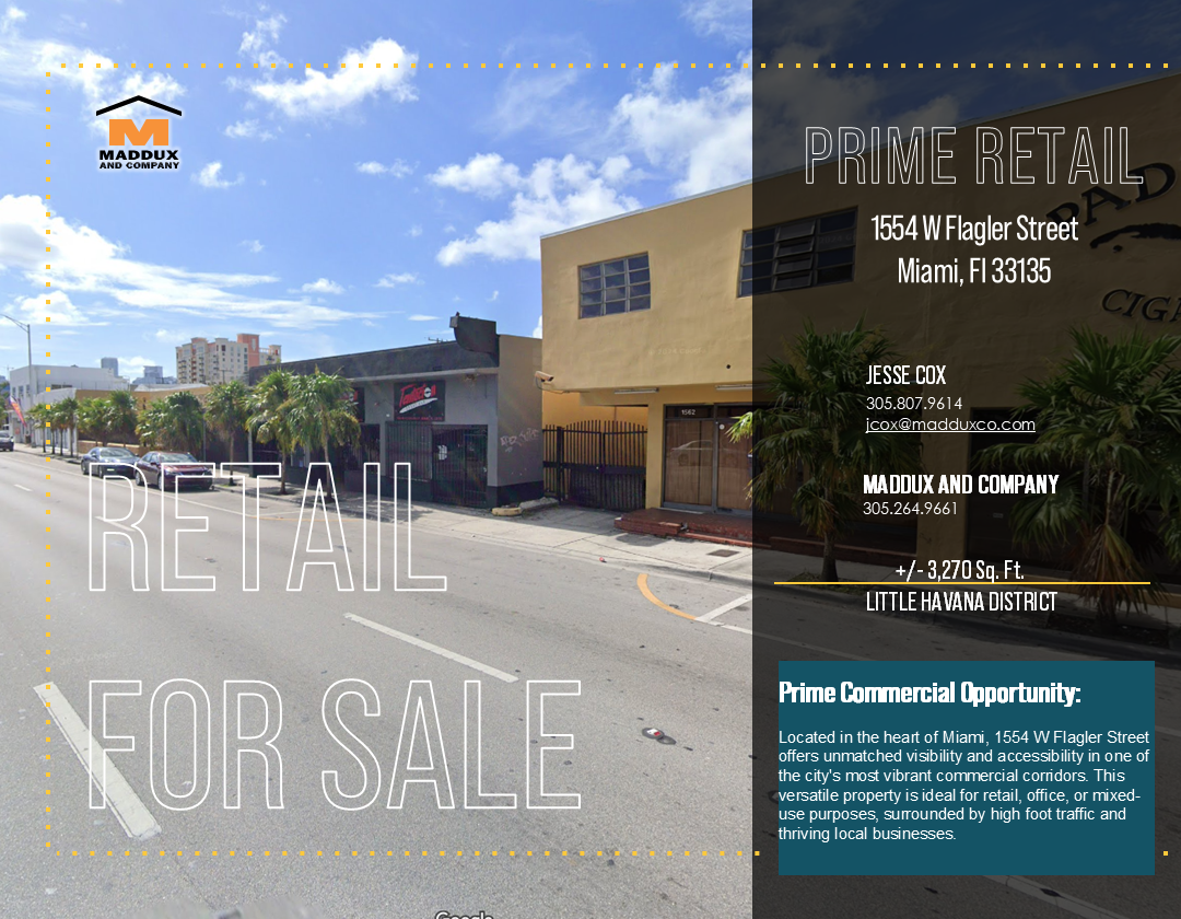 1554 W Flagler St, Miami, FL for Sale