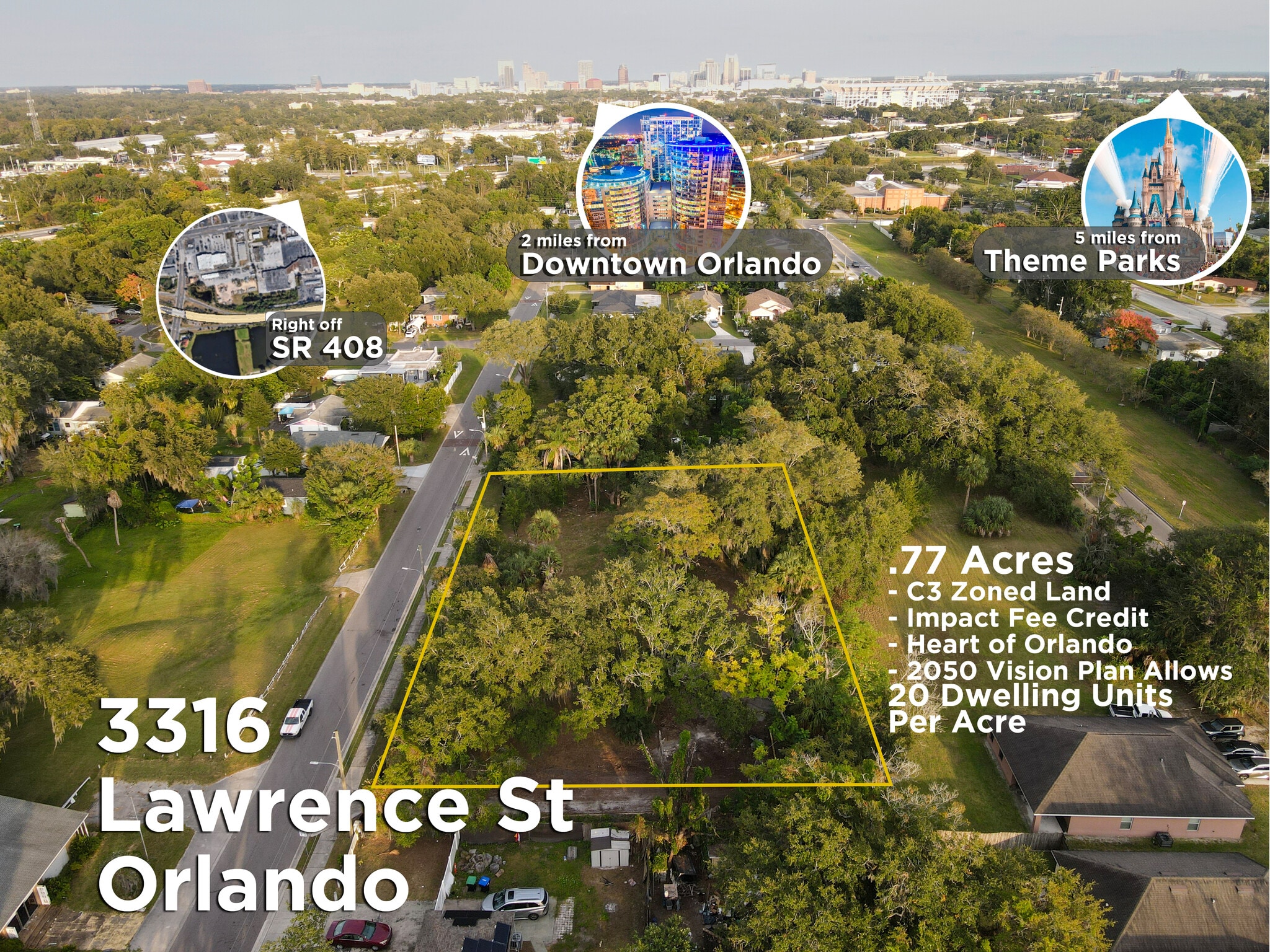 3316 Lawrence St, Orlando, FL for Sale