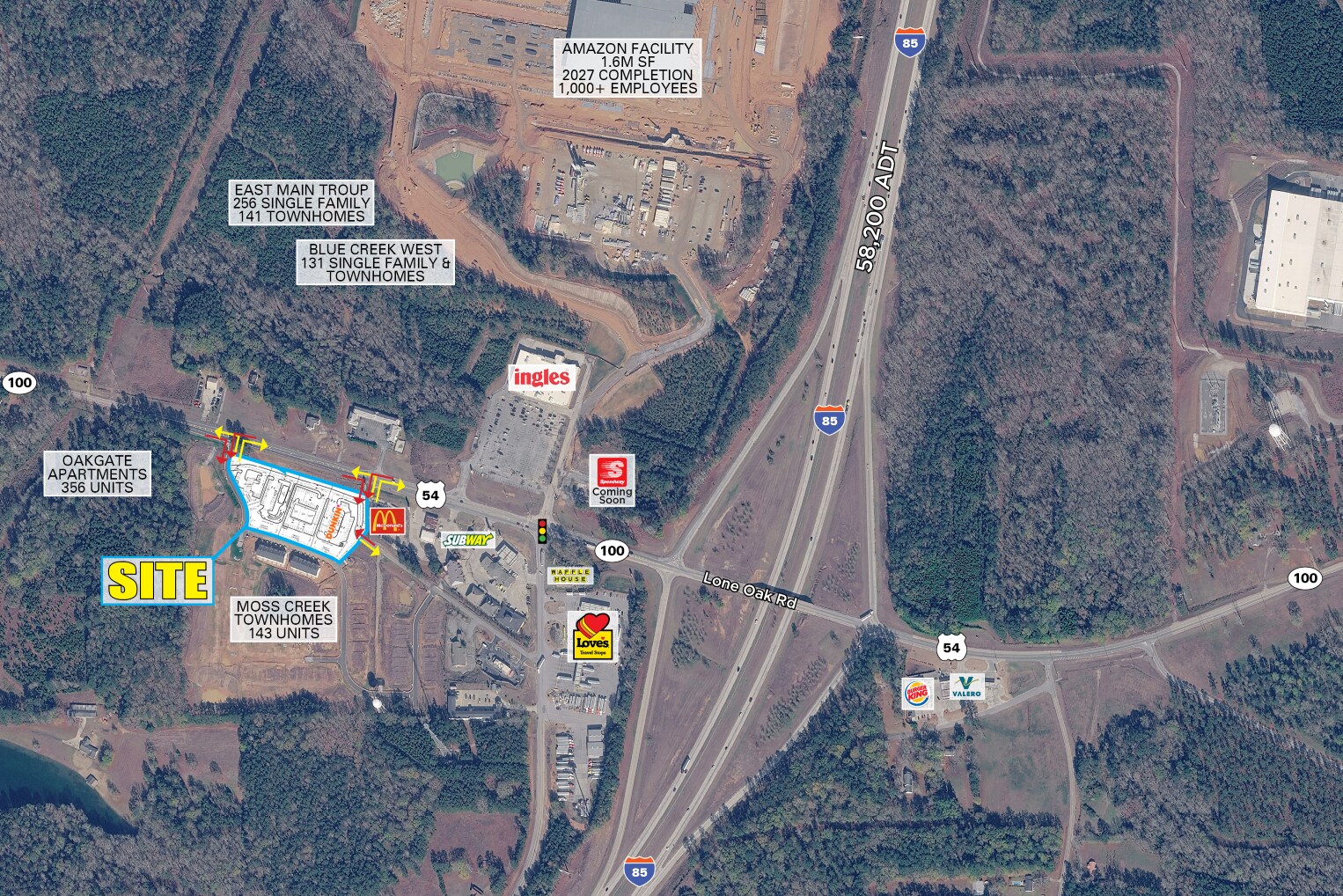 Hwy 54, Hogansville, GA for Rent