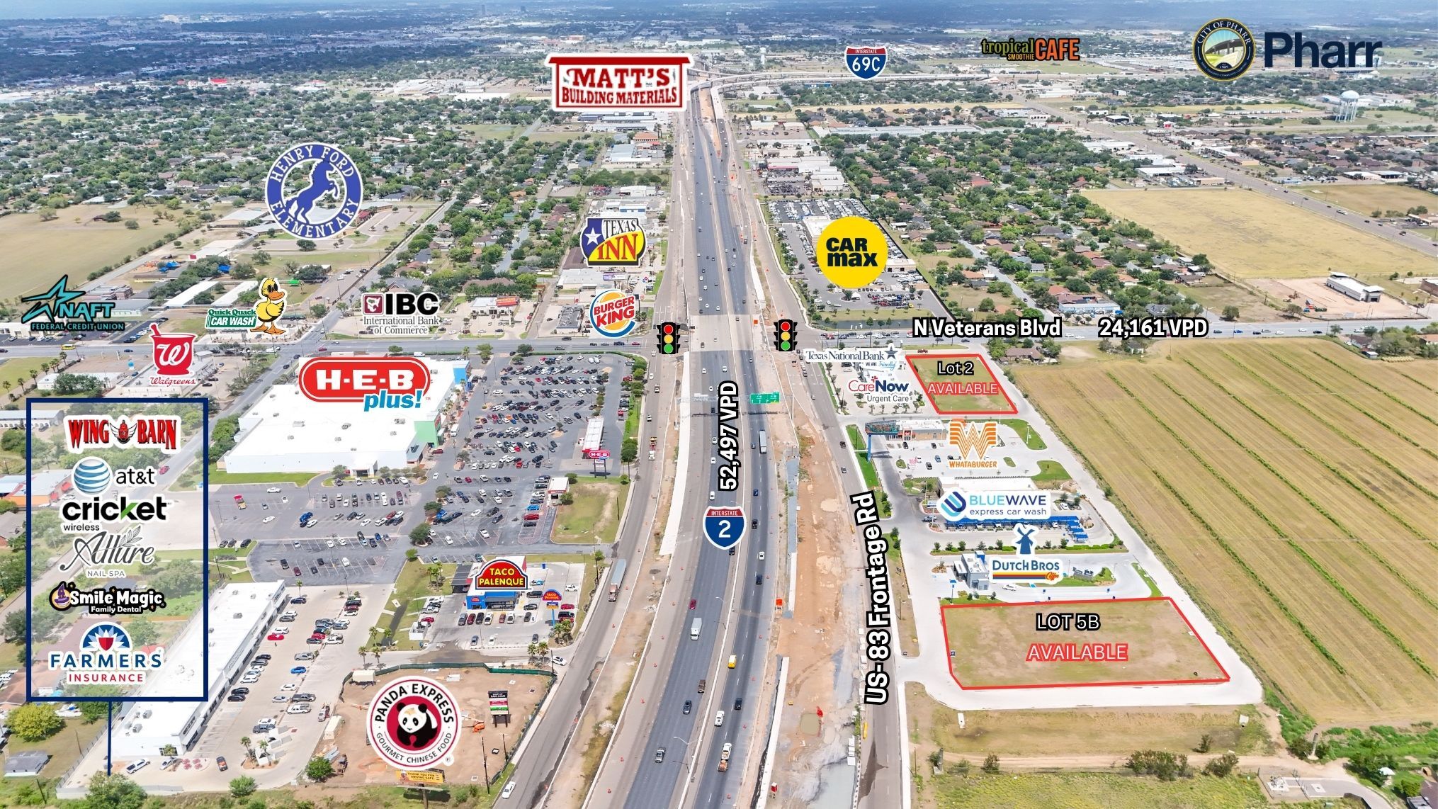 1400 Veterans Blvd, San Juan, TX for Sale