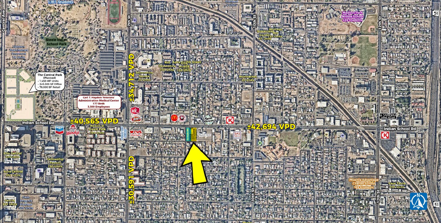 1003 E Indian School Rd, Phoenix, AZ for Rent
