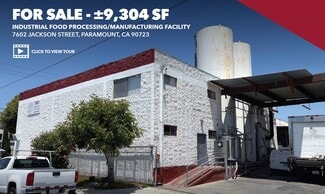 Paramount, CA Food Processing - 7602 Jackson St