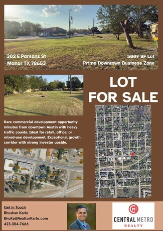 Manor, TX Commercial - 302 E Parsons St Manor, TX Commercial - 302 E Parsons St