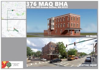 Boston, MA Office/Retail - 374 Blue Hill Ave