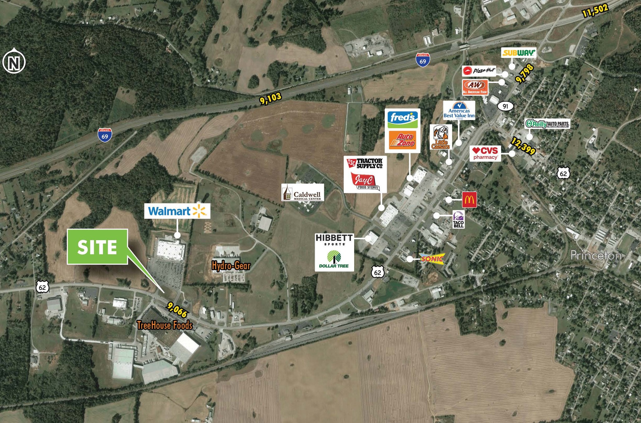 1500 US Highway 62 W, Princeton, KY for Rent