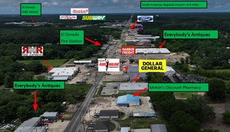 El Dorado, AR Storefront - 840 W Hillsboro St