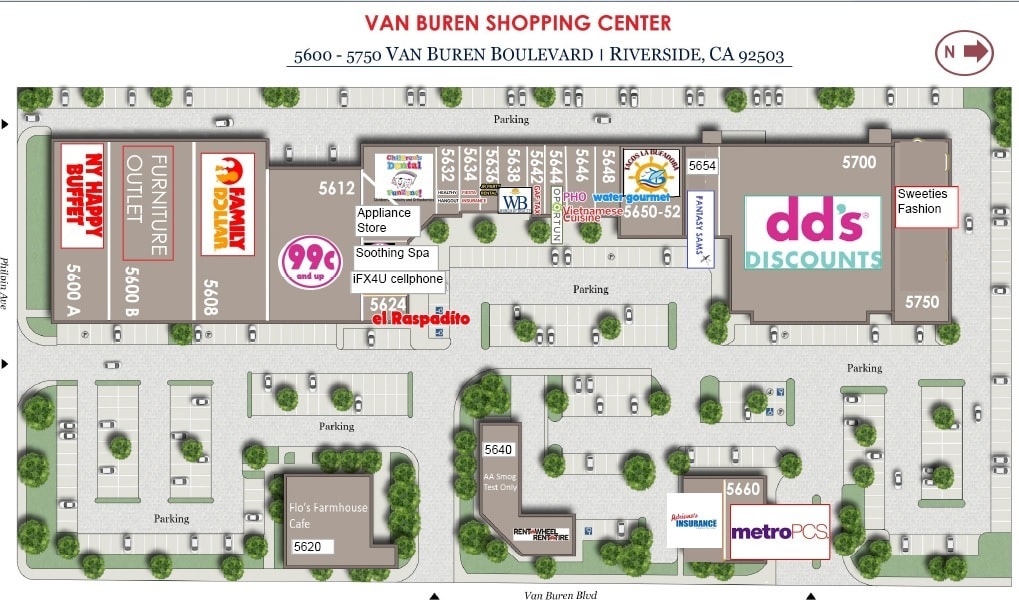 5600-5750 Van Buren Blvd, Riverside, CA for Rent