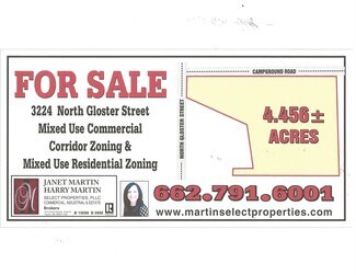 Tupelo, MS Commercial Land - 3224 N Gloster St