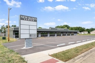 New Baden, IL Storefront Retail/Office - 1219 E Cedar St