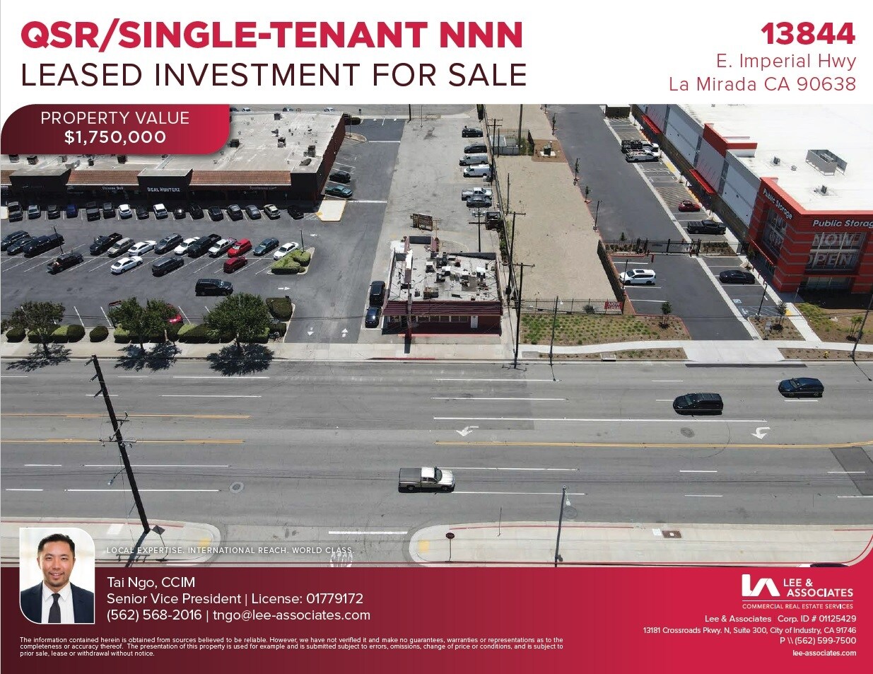 13844 Imperial Hwy, La Mirada, CA for Sale