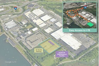 Jersey City, NJ Industrial Land - 125 Theodore Conrad Dr